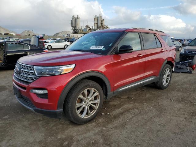 FORD EXPLORER L 2021 with VIN 1FMSK8FH1MGB22096 - Photo from auction