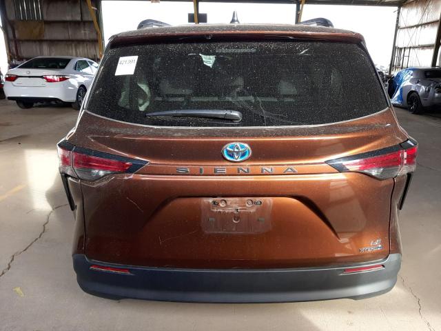 Photo 6 from auction – 2022 TOYOTA SIENNA LE with VIN 5TDKRKEC0NS074956