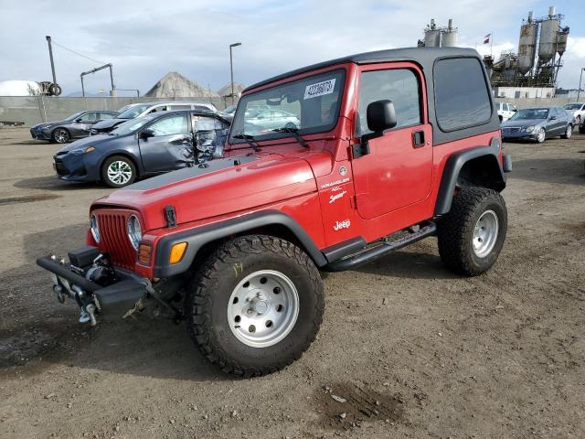 Photo 1 from auction – 2001 JEEP WRANGLER / with VIN 1J4FA49S61P359925