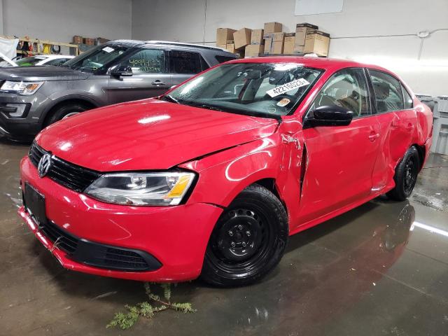 VOLKSWAGEN JETTA BASE 2014 with VIN 3VW2K7AJ1EM255910 - Photo from auction