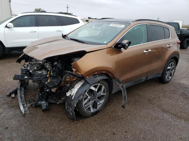 KIA SPORTAGE E 2021 with VIN KNDPN3AC1M7879743 - Photo from auction