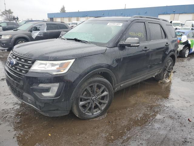 FORD EXPLORER X 2017 with VIN 1FM5K8D83HGD16425 - Photo from auction