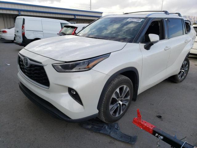 TOYOTA HIGHLANDER 2021 with VIN 5TDHZRBH2MS139470 - Photo from auction
