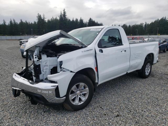 CHEVROLET SILVERADO 2021 with VIN 3GCNWAEF0MG308245 - Photo from auction