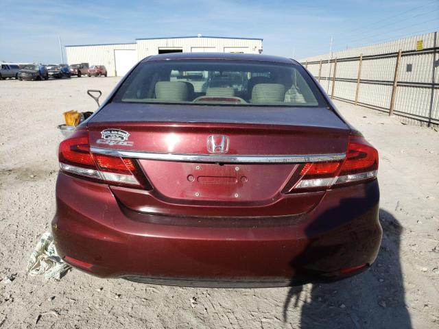Photo 6 from auction – 2013 HONDA CIVIC EX with VIN 19XFB2F80DE076912