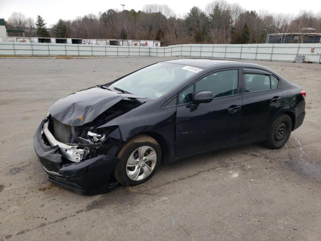 HONDA CIVIC LX 2013 with VIN 2HGFB2F50DH573020 - Photo from auction