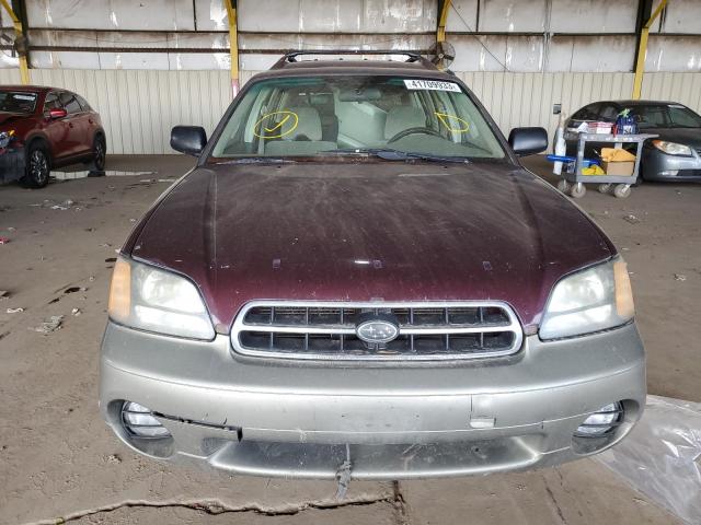 Photo 5 from auction – 2001 SUBARU LEGACY OUT with VIN 4S3BH675517638808