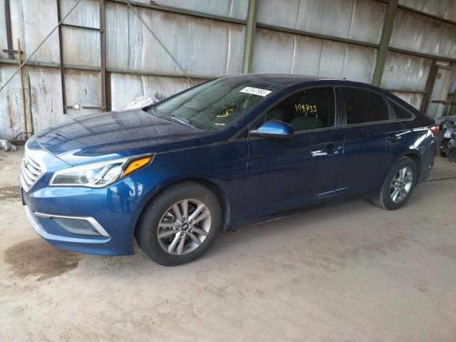HYUNDAI SONATA SE 2017 with VIN 5NPE24AF4HH445558 - Photo from auction