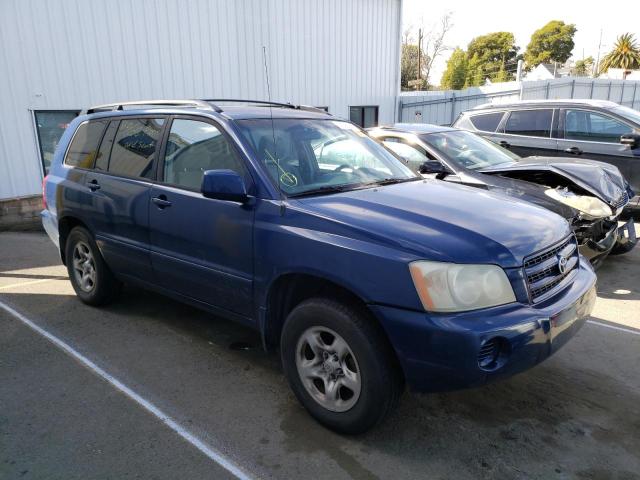 Photo 4 from auction – 2003 TOYOTA HIGHLANDER with VIN JTEGD21A630052321