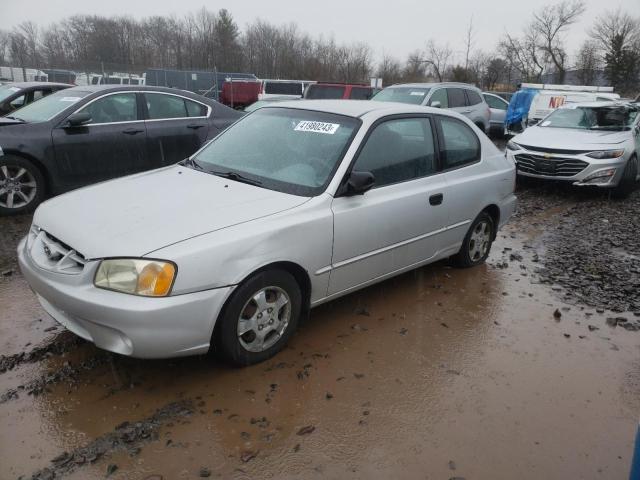 Photo 1 from auction – 2002 HYUNDAI ACCENT GS with VIN KMHCG35C52U201963