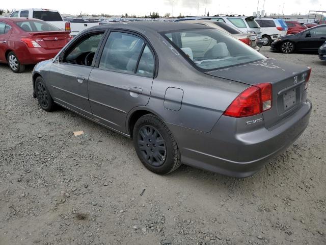 Photo 2 from auction – 2004 HONDA CIVIC LX with VIN 2HGES16514H533745