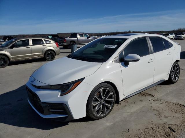 TOYOTA COROLLA SE 2020 with VIN 5YFP4RCE6LP044058 - Photo from auction