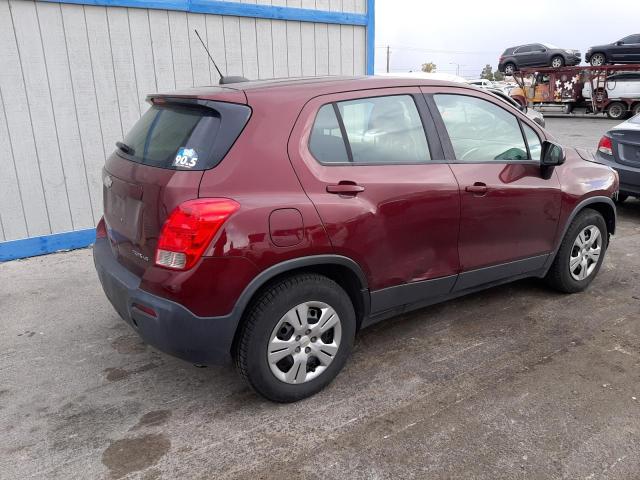 Photo 3 from auction – 2016 CHEVROLET TRAX LS with VIN 3GNCJKSB5GL263433