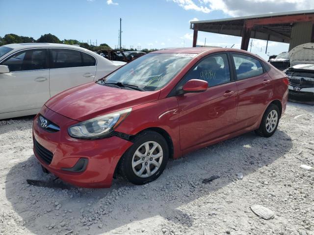 HYUNDAI ACCENT GLS 2014 with VIN KMHCT4AE7EU605201 - Photo from auction