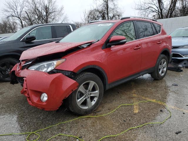 TOYOTA RAV4 XLE 2015 with VIN JTMWFREV4FD067901 - Photo from auction