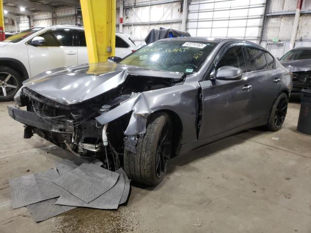 INFINITI Q50 BASE 2015 with VIN JN1BV7APXFM343966 - Photo from auction