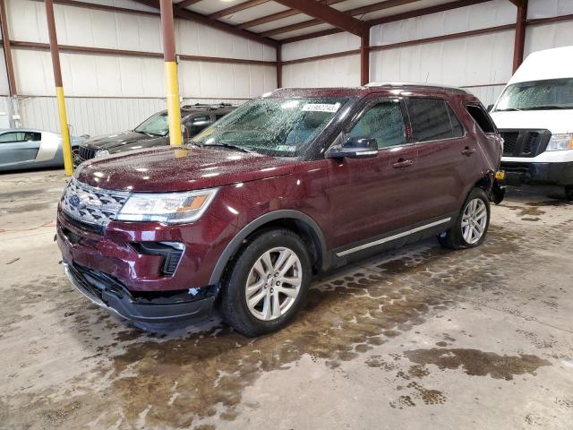 FORD EXPLORER X 2018 with VIN 1FM5K8D89JGB02819 - Photo from auction