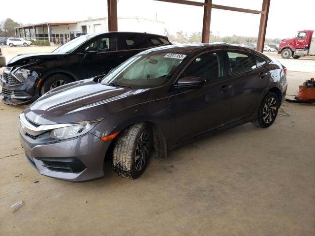 HONDA CIVIC EX 2018 with VIN 19XFC2F78JE000337 - Photo from auction