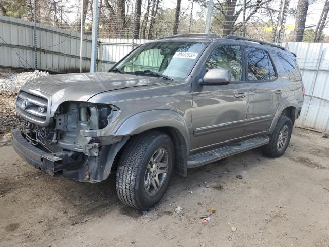 TOYOTA SEQUOIA LI 2004 with VIN 5TDZT38A04S216916 - Photo from auction