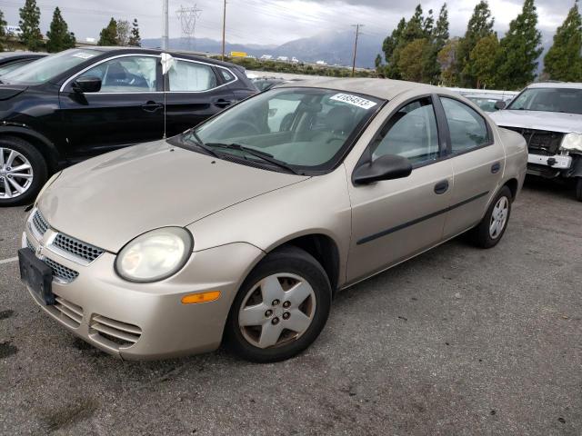 DODGE NEON SE 2003 with VIN 1B3ES26C13D177474 - Photo from auction