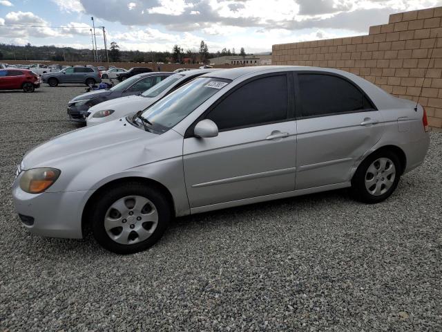 KIA SPECTRA EX 2009 with VIN KNAFE221695618031 - Photo from auction