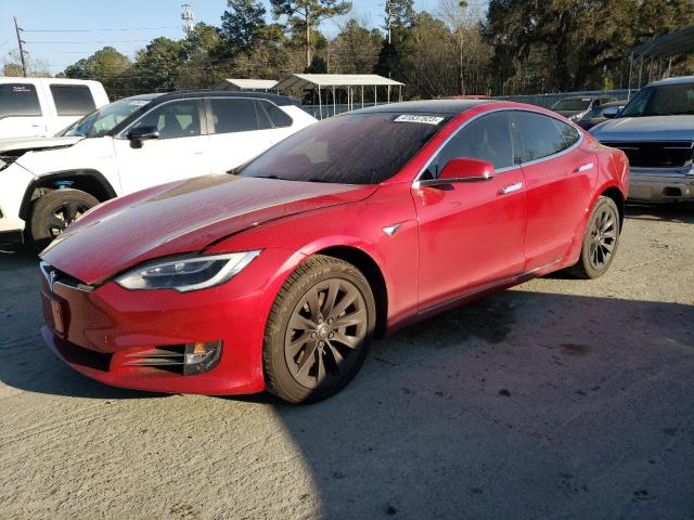 TESLA MODEL S 2017 with VIN 5YJSA1E28HF220019 - Photo from auction