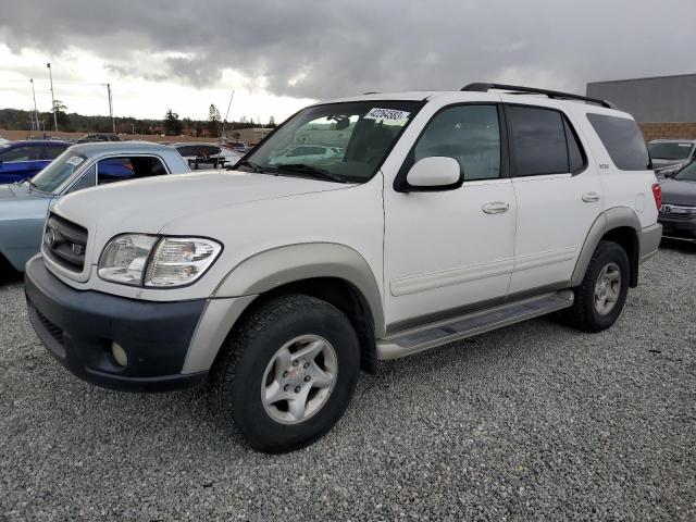 TOYOTA SEQUOIA SR 2002 with VIN 5TDZT34A62S106939 - Photo from auction
