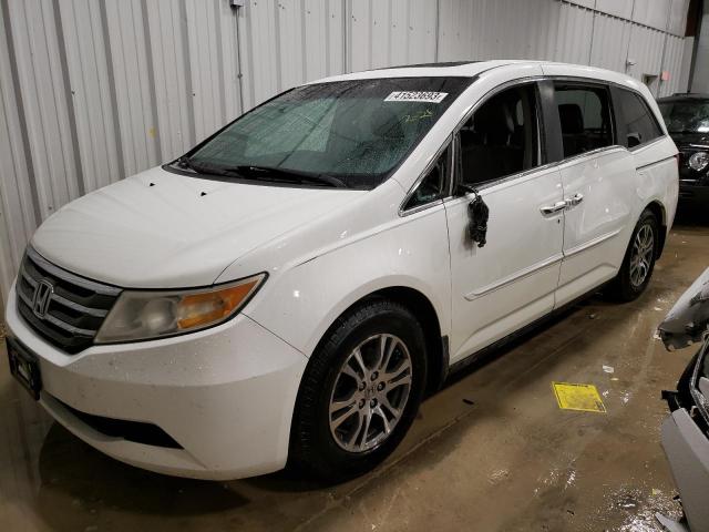 HONDA ODYSSEY EX 2011 with VIN 5FNRL5H60BB018927 - Photo from auction