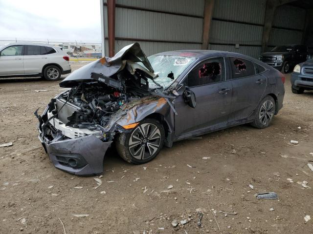 HONDA CIVIC EX 2017 with VIN 2HGFC1F38HH633332 - Photo from auction