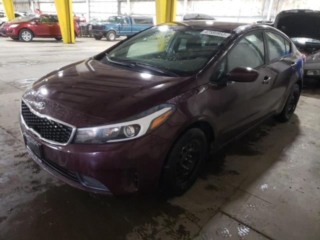 KIA FORTE LX 2018 with VIN 3KPFK4A79JE164587 - Photo from auction