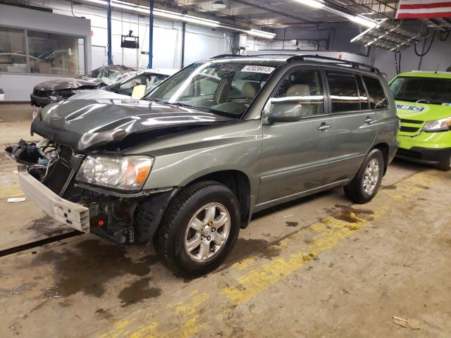 TOYOTA HIGHLANDER 2005 with VIN JTEGP21A350068308 - Photo from auction