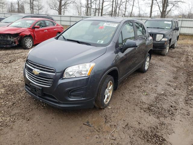 CHEVROLET TRAX LS 2016 with VIN 3GNCJNSB8GL267056 - Photo from auction