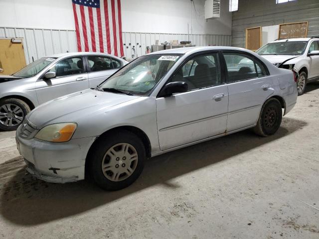 HONDA CIVIC LX 2002 with VIN 1HGES15552L074446 - Photo from auction