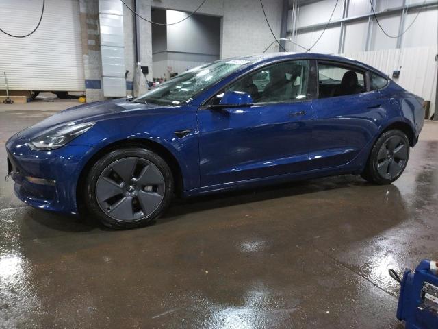 TESLA MODEL 3 2022 with VIN 5YJ3E1EB9NF190906 - Photo from auction