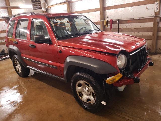 Photo 4 from auction – 2007 JEEP LIBERTY SP with VIN 1J4GL48K87W524047