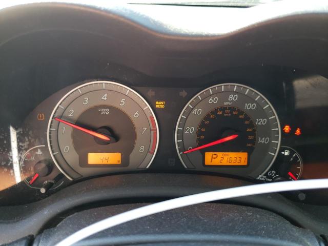 Photo 9 from auction – 2010 TOYOTA COROLLA BA with VIN 1NXBU4EE0AZ362988