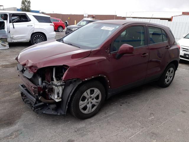 CHEVROLET TRAX LS 2016 con VIN 3GNCJKSB5GL263433 - Foto de la subasta