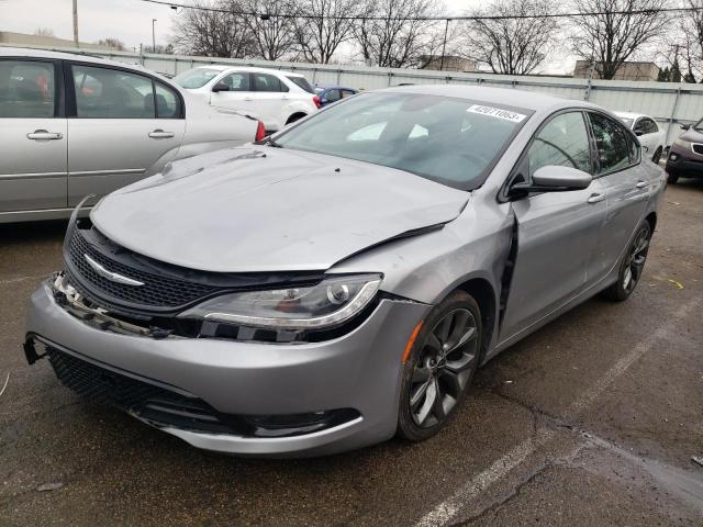 CHRYSLER 200 S 2015 with VIN 1C3CCCBG0FN581063 - Photo from auction