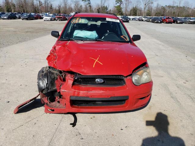 Photo 5 from auction – 2005 SUBARU IMPREZA RS with VIN JF1GG67595G805594