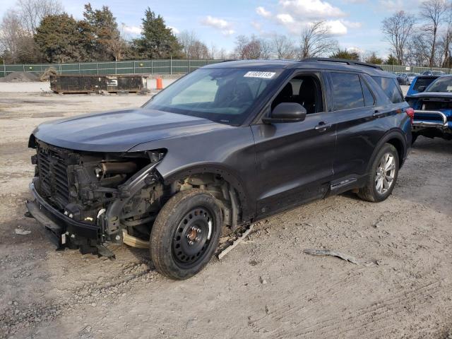 FORD EXPLORER X 2020 with VIN 1FMSK7DH7LGB60797 - Photo from auction