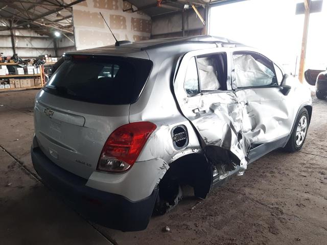 Photo 3 from auction – 2016 CHEVROLET TRAX LS with VIN 3GNCJKSB5GL226883