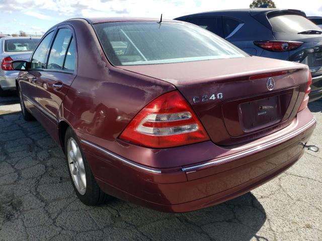 Photo 2 from auction – 2002 MERCEDES-BENZ C 240 with VIN WDBRF61J72F181743