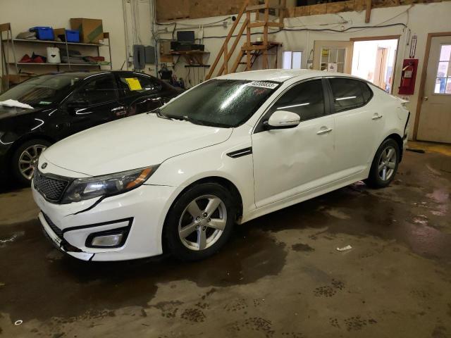 KIA OPTIMA LX 2014 with VIN 5XXGM4A78EG272467 - Photo from auction