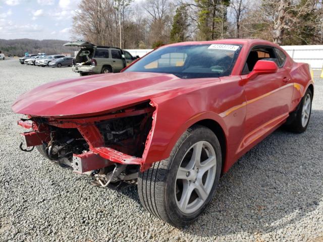 CHEVROLET CAMARO LT 2017 with VIN 1G1FB1RX9H0121687 - Photo from auction