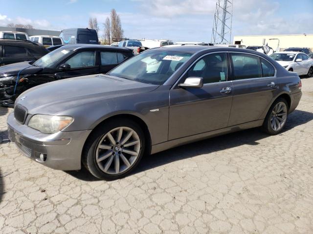 BMW 750 2007 with VIN WBAHN835X7DT65960 - Photo from auction