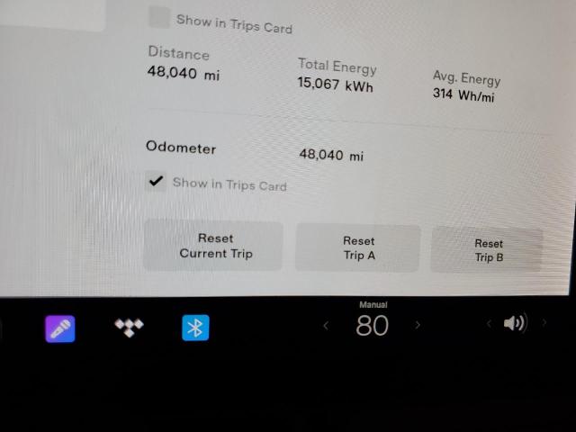 Photo 9 from auction – 2020 TESLA MODEL Y with VIN 5YJYGDEE1LF021617