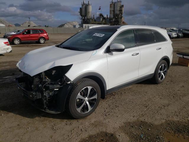 KIA SORENTO EX 2017 with VIN 5XYPH4A59HG201250 - Photo from auction