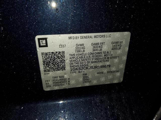 Photo 14 from auction – 2018 GMC YUKON DENA with VIN 1GKS2CKJ8JR199679