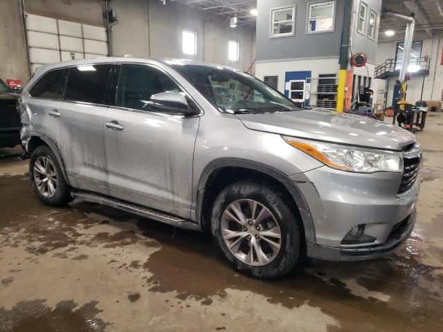 Photo 4 from auction – 2014 TOYOTA HIGHLANDER with VIN 5TDBKRFH7ES012915