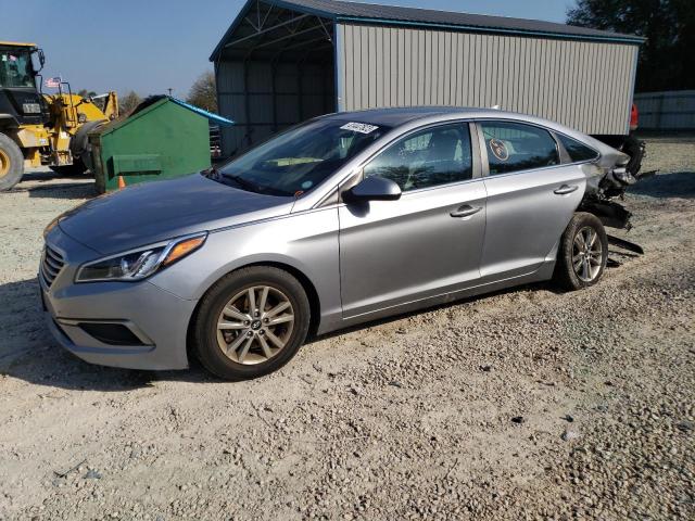 HYUNDAI SONATA SE 2017 with VIN 5NPE24AF6HH445299 - Photo from auction